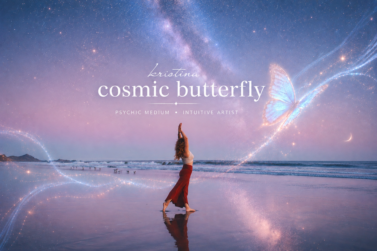 kristina cosmic butterfly
